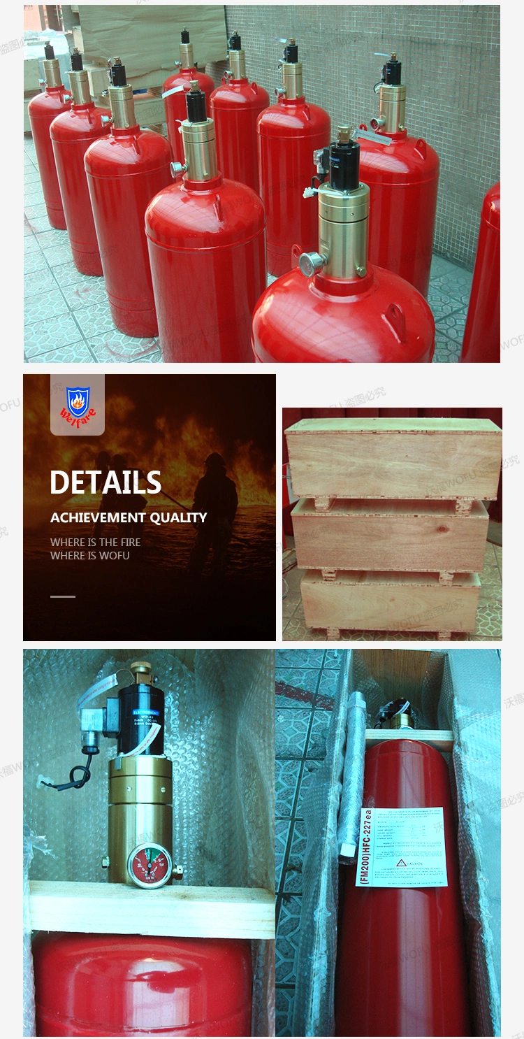 70LTR Hfc227ea Fire Suppression System